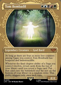 MTG ■金/英語版■ 《トム・ボンバディル/Tom Bombadil》★ショーケースFOIL★ 指輪物語:中つ国の伝承 LTR