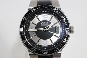 F684H 155 ORIS Williams オリス ウィリアムズ F1 Team Day-Date 腕時計 自動巻き 635 7613 4174 本体のみ 動作確認済 中古品