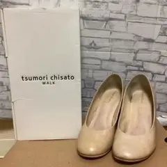 tsumori chisato WALK ベージュ パンプス　上品！定番