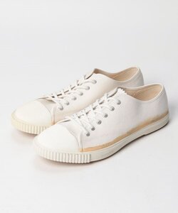 定価143000円 新品 国内正規 Maison Margiela 加工 キャンバス レプリカ レースアップ ローカット スニーカー S57WS0420 マルジェラ 40