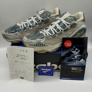 【26.5cm】90s Vintage Reebok DMX Run 90年代 ビンテージ リーボック ディーエムエックス ラン 加水分解 (1-37066) 0231