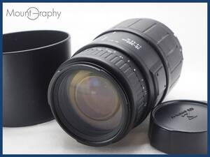 ★特別特価★ SIGMA シグマ 70-300mm F4-5.6 DL 後キャップ、フード付 キヤノンEF用(AF) #i8060