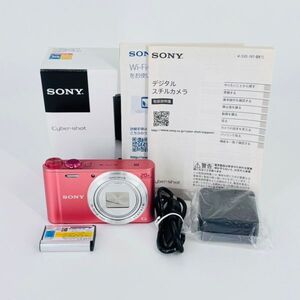 【元箱あり】■ほぼ新品■ SONY DSC-WX350-P