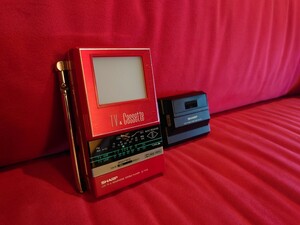 【SHARP】JC-TV10 AD-L10 PORTABLE RADIO CASSETTE PLAYER BACK LIGHT UNIT シャープ ポータブル ラジオ カセットプレーヤー 