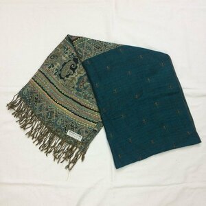 PASHMINA パシュミナコレクション フリーサイズ その他ファッション雑貨 アウトレット レディース 緑 マフラー スカーフ 冬物 中古 GF-127