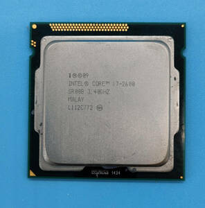  【動作確認済み！】インテル/i7-2600（SR 00B 3.40GHZ）/第2世代/プロセッサー/CPU★0529-01 