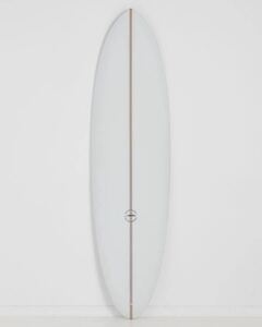 スーパーセール！新品！未使用！ALOHA EZ MID PU CLEAR 7’4” 49.97L クリア　シングル&スタビ　