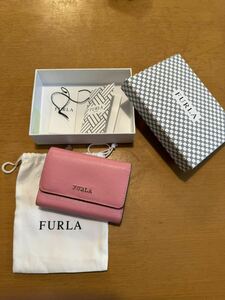 浦0702 財布 FURLA レザー ウォレット フルラ 未使用　良質