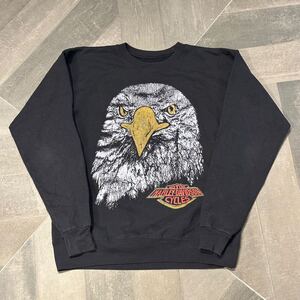 Harley-Davidson ハーレーダビッドソン/プリントスウェット/古着/バンT/SWEAT