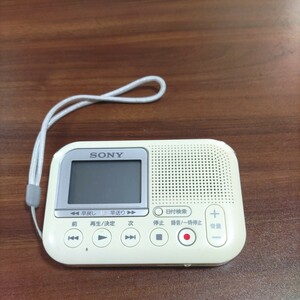 1円スタート　ソニーメモリーカードレコーダー　ICDーLX31 ジャンク　ナンバー900
