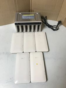 N1391/SII/セイコー　オーダーリングシステム ハンディターミナル5台セット　MONSTERA/モンステラ SA-4510 SA-5510 写真9枚目1台破損あり