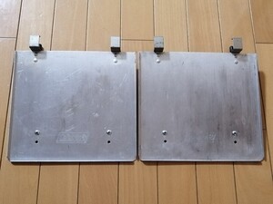 即決★2枚セット★Coleman シェフトレイ 中古 CHEF TRAY サイドテーブル ツーバーナー コールマン アウトドア キャンプ BBQ