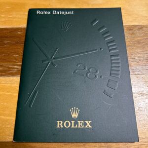  3971【希少必見】ロレックス デイトジャスト 冊子 2000年度版 ROLEX DATEJUST 定形郵便110円可能