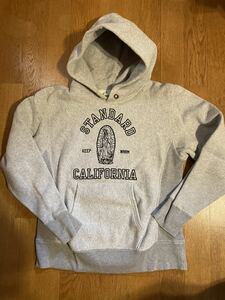 STANDARD CALIFORNIA 別注 Champion REVERSE WEAVE マリア プリント スウェット パーカー 復刻 緑タグ チャンピオン リバースウィーブ