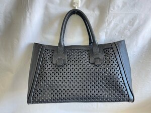 ST0605-96　ゆうパック着払い　FURLA　ハンドバッグ　鞄　ブラック系　レディースバッグ　フルラ　手持ち鞄