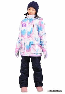 1105979-BANNNE/Snow Crystal Girls Snow Suit スキーウェア 上下 女の子