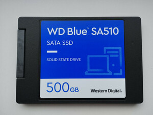 正常品 Western Digital WD Blue SA510 WDS500G3B0A 500GB 2.5インチ SSD SATA 6Gb/s 7mm 使用時間190時間