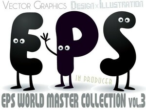 第三弾■精密AI/EPS 20万種《新クリエイティブEPS素材集3》世界の新デザイン＆イラスト◇Adobe Illustrator × Photoshop等に【送料無料