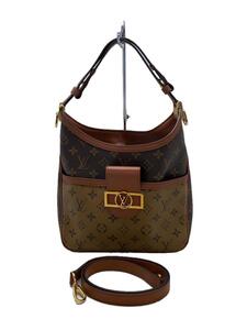 LOUIS VUITTON◆M45194/ホーボー・ドーフィーヌPM_モノグラム・リバース_BRW/PVC/BRW/総柄