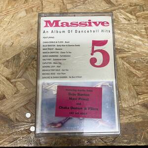 シPOPS,ROCK MASSIVE - AN ALBUM OF DANCEHALL HITS アルバム,INDIE TAPE 中古品