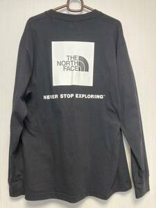 最終価格。紙タグお付けします。ノースフェイス ゴールドウィン THE NORTH FACE 長袖 ロングスリーブ バックスクエア TNF NT82131 XLサイズ