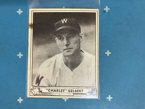 1940 Playball #18 Charles Gilbert 1931 World Series Champion 本物　Vintage　Enjoy 84 years of MLB History!!