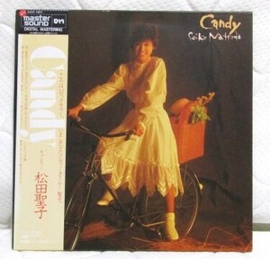 【帯付マスターサウンド150g重量盤】松田聖子 - CANDY(キャンディー)※野ばらのエチュード,未来の花嫁※大瀧詠一,ナイアガラ※シティポップ