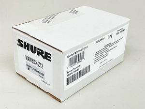 SHURE シュア MXW6 Z12 バウンダリー送信機 ワイヤレスシステム 未使用 K8606579