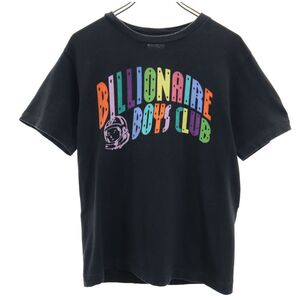 ビリオネアボーイズクラブ プリント 半袖 Tシャツ S ブラック系 Billionaire Boys Club メンズ