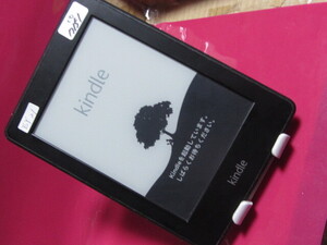 ジャンク Amazon Kindle Paperwhite 電子書籍リーダー　第5世代　ey21 　wifi　黒　初期化済み　タブレット　10-7151