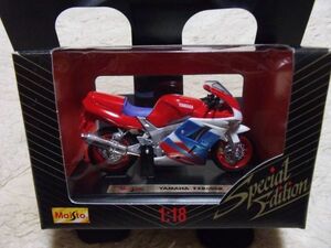 maisto special edition マイストスペシャル エディション1/18　 yamaha fzr600r バイク ダイキャスト