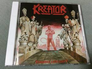 KREATOR/Terrible Certainty/Out Of The Dark... 国内盤帯無し VICP-116 スリップケース付き