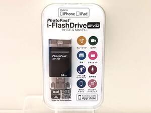 ■未使用■PhotoFast 　i-FlashDrive EVO 64GB　フラッシュメモリー■1926