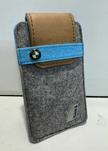 BMW BMWi mobile phone sleeve small モバイルフォンケース カードケース 専用ケース