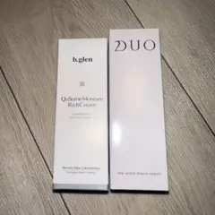 ビーグレン QuSome モイスチャー リッチクリーム DUO 洗顔パウダー