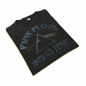 VINTAGE PINK FLOYD 1973 US TOUR SHIRT LARGE L THE DARK SIDE OF THE MOON BAND TEE 海外 即決