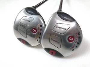 オノフ 2本セット ONOFF オノフ FAIRWAY ARMS(2010) フェアウェイウッド 【3W.5W】 シャフト：SMOOTH KICK MP-510F Flex S ●50IS2