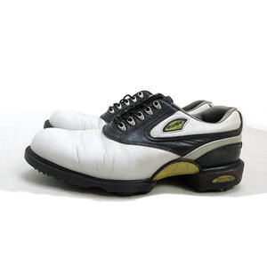 y■【25cm XW】フットジョイ/Foot JOY Dry JOYSゴルフシューズ■GOLF/白MENS/36【中古】