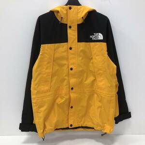 【1円～】THE NORTH FACE ノースフェイス GORE-TEX NP11834 マウンテンライトジャケット イエロー Mサイズ アウトドア 登山用 【USED】