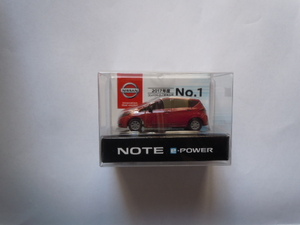 日産　NOTE　e-POWER プルバックミニカー　非売品