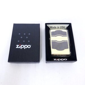 ジッポー ZIPPO モンパルナス 33 Barbour Street ゴールド×大理石柄 ライター 喫煙具 未使用品 /2405C