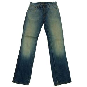 ■Nudie jeans NJ2963 デニムパンツ SLIM JIM ダメージ加工 ジーンズ イタリア製 W29 ヌーディージーンズ メンズ