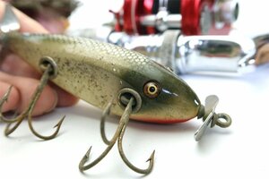 CCBCO INJURED MINNOW ウッドルアー 検) HEDDON ABU 道楽 ZEAL BALSA50 ハトリーズ ザウルス UMOC FENWICK 好きな昭和レトロアングラー