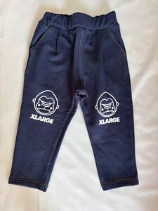 新品XLARGE KIDSファニーゴリラスウェットパンツ90