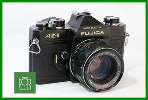 【同梱歓迎】実用■FUJIFILM AZ-1 ボディ+Super-Multi-Coated Takumar 55mm F1.8■シャッター全速・露出計完動■EE857