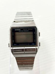 腕時計 CASIO DB-520 データバンク DATA BANK デジタル カシオ クォーツ アラームクロノグラフ 不動 db-520