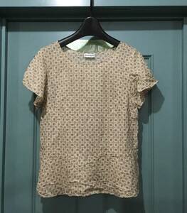 Jocomomola　ホコモモラ　総柄コットンシャツ　size40 Tシャツ カットソー