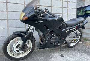 VT250FG 黒色 V型250cc エンジン始動確認 書類あります MC15 検)VTZ VT250FE VTR