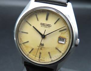 1円～! 稼動品★正規品 SEIKO セイコー GS グランドセイコー 5646-7010 ハイビート 自動巻き デイト ヴィンテージ メンズ腕時計 SSCLG379