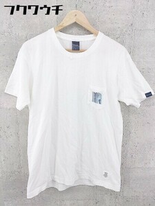 ◇ APPLEBUM アップルバム 半袖 Tシャツ カットソー サイズL ホワイト メンズ